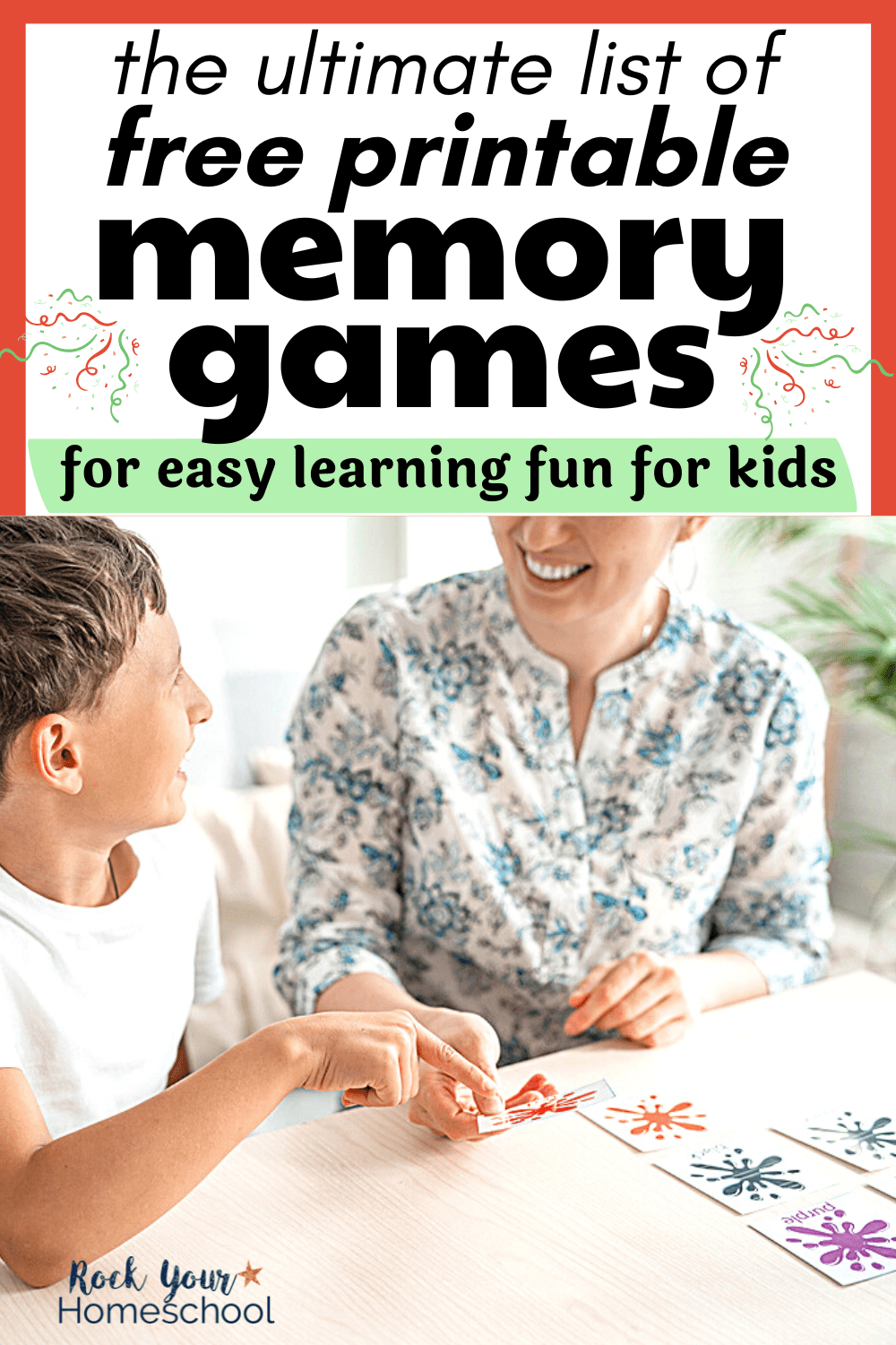 Free Memory Game Printables: The Ultimate List for Easy Learning Fun for Kids