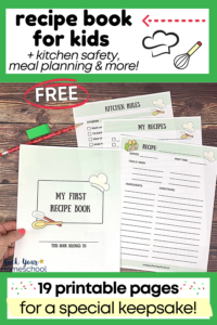 Printable Recipe Book for Kids for Creative Learning Fun (Free)