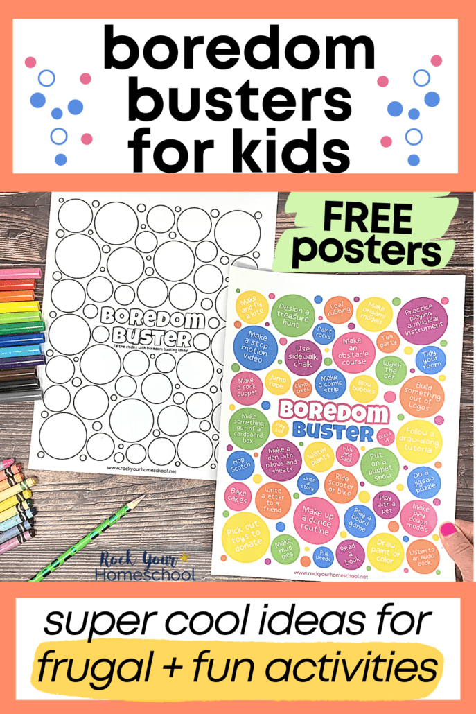 Things To Do When You Are Bored: 50+ Ideas and Free Printable