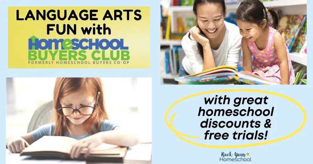 Discover how you can easily make language arts fun with Homeschool Buyers Club. You'll find great discounts, deals, free trials, and more!