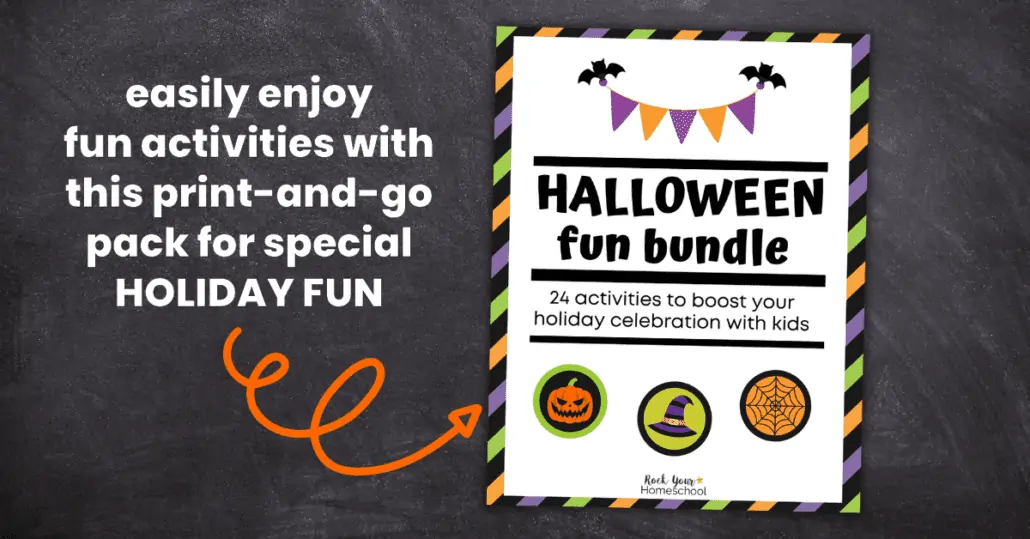 This Halloween Fun Bundle is a super easy, print-and-go way to enjoy special holiday activities with your kids.