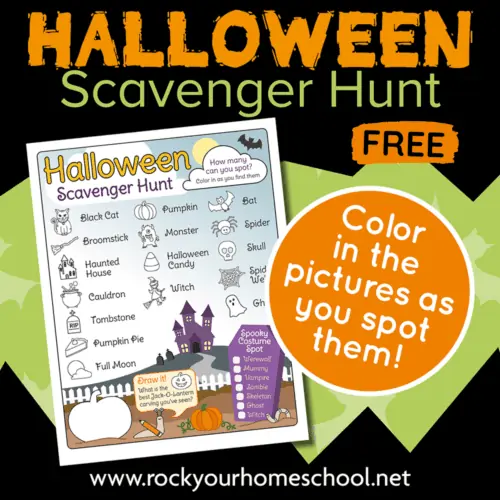 This free printable Halloween scavenger hunt is an awesome way to enjoy special holiday fun with your kids.