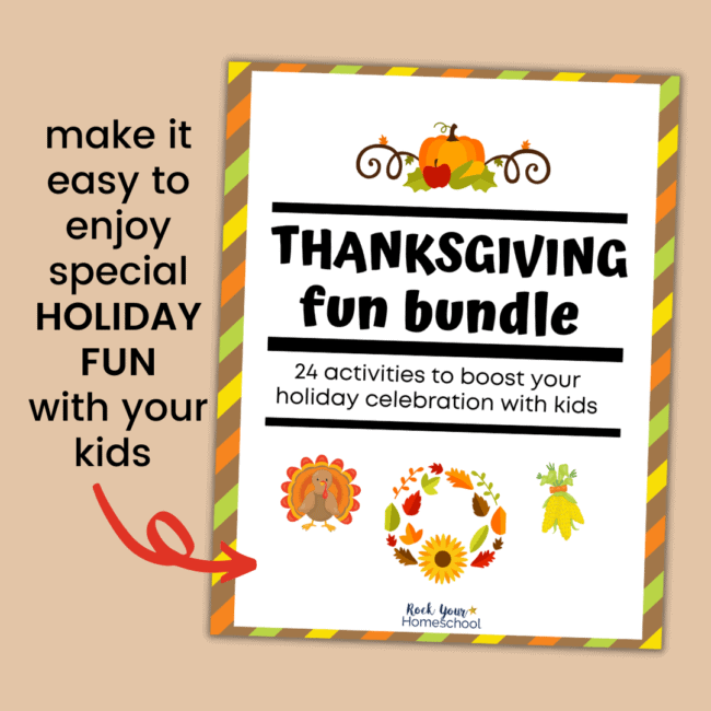 This Thanksgiving Fun Bundle is a super easy, print-and-go way to enjoy special holiday fun with your kids.