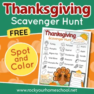 This free printable Thanksgiving scavenger hunt is a fantastic way to enjoy a simple yet super fun holiday activity with your kids.