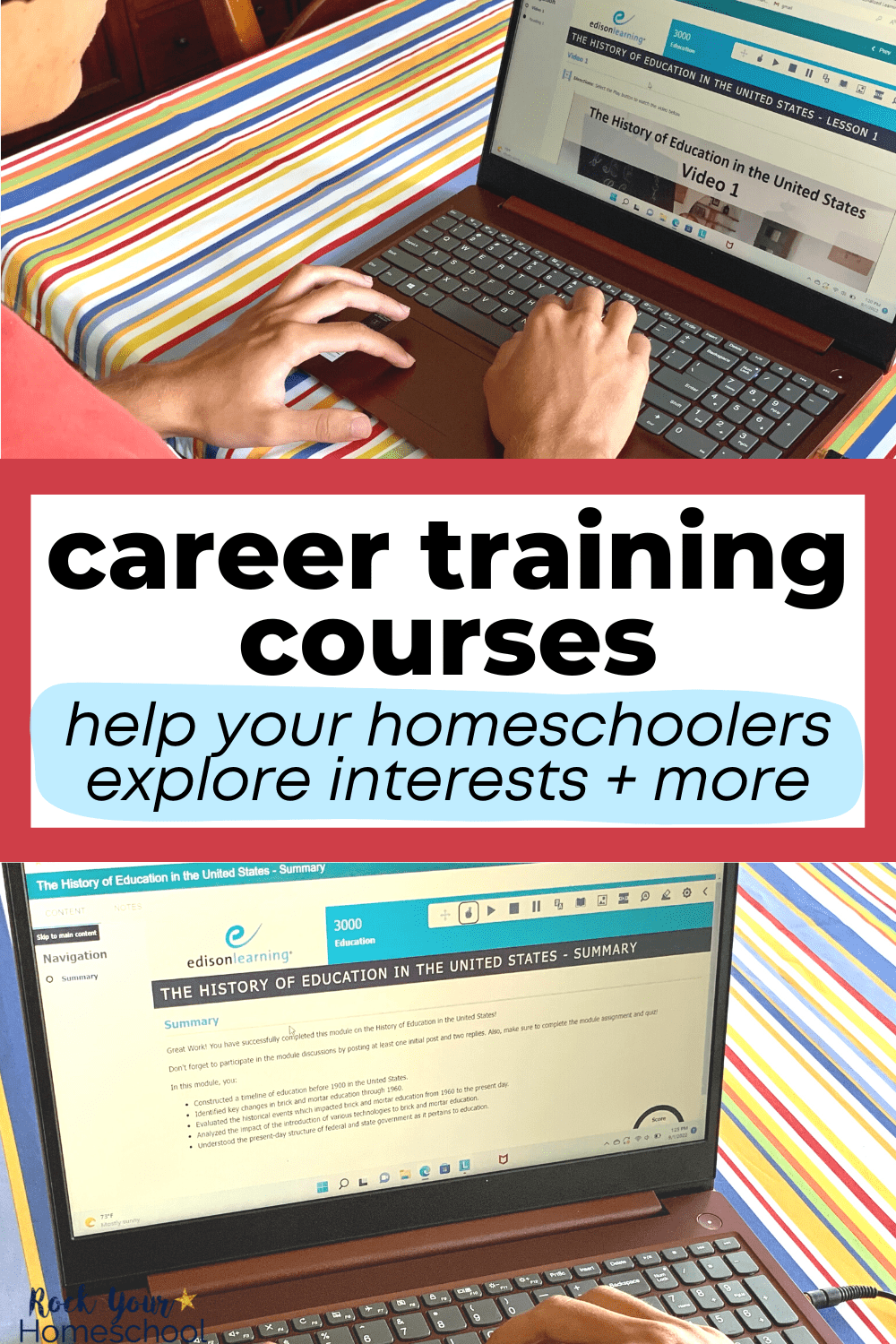 How This Homeschool Career Training Course Helps Your Students Explore Interests & More