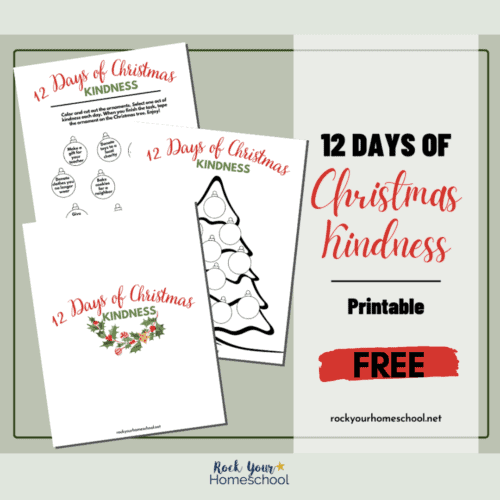 This 12 Days of Christmas Random Acts of Kindness activity is a fantastic way to encourage your kids to engage in and enjoy positive habits over the holidays