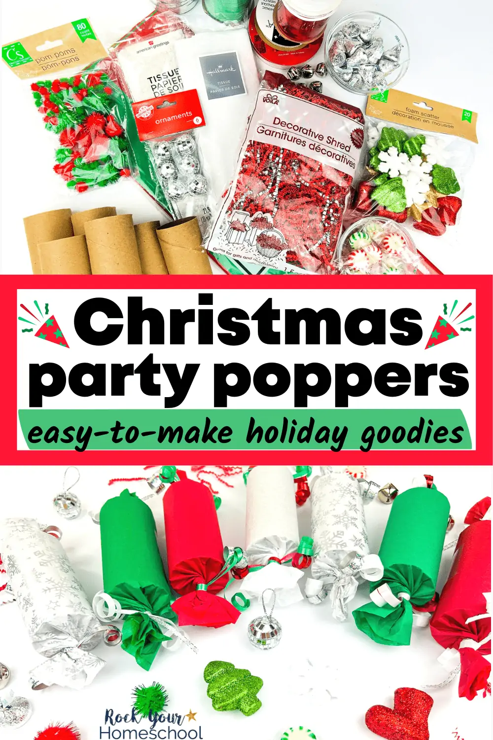 Christmas Party Poppers: How to Make & Enjoy for Frugal Holiday Fun