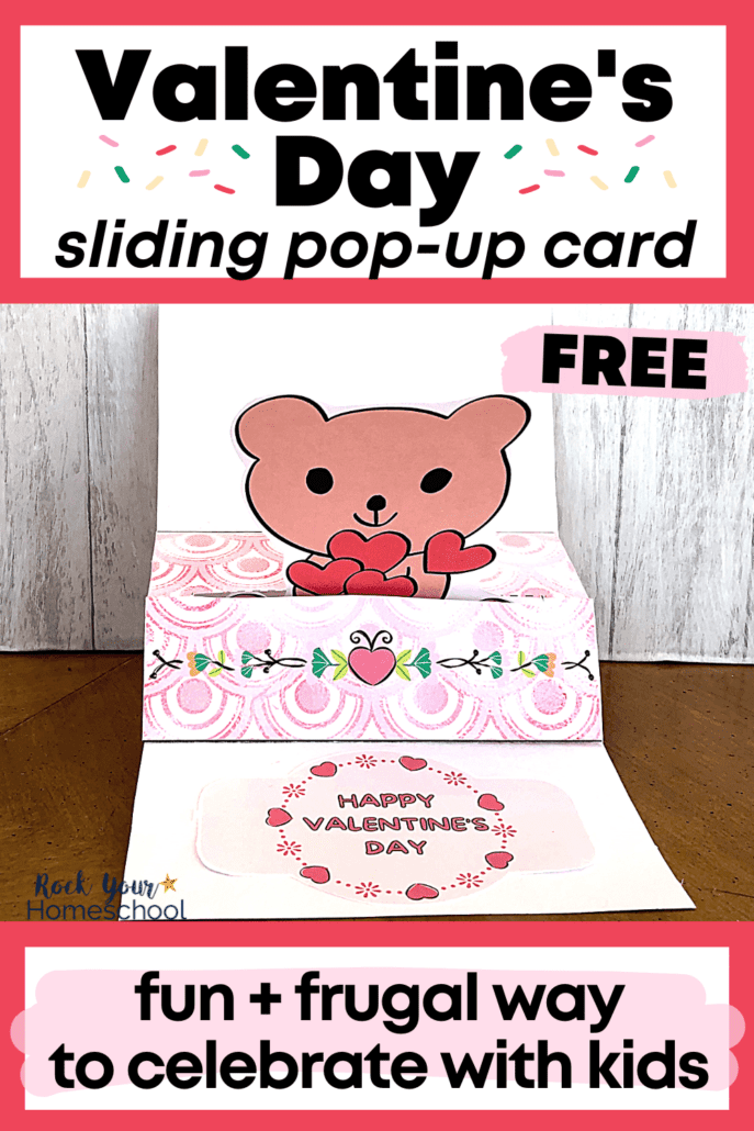 Teddy Bear Printable Sticker Set, Valentines Sticker Bundle