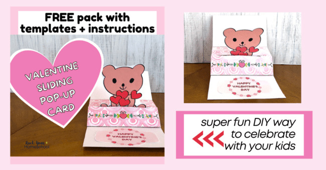 How to Make a Pop Up Valentine Card (Plus Free Templates) - Rock Your ...