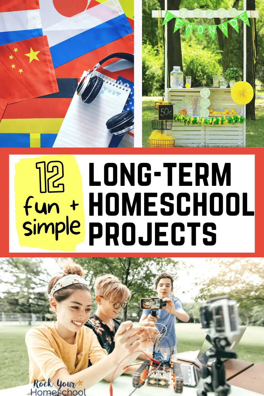 12 Long-Term Homeschool Projects for Learning Fun for All Ages