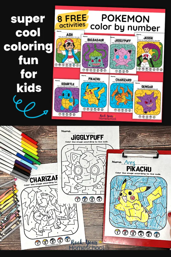 10 Pokémon Coloring By Number: Unleash Your Inner Artist and Catch 'Em All!