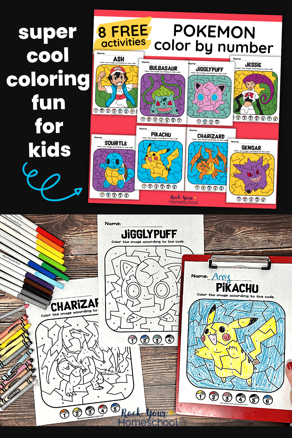 Pokemon Coloring Book Super Set for Kids - Bundle with 3 Pokemon Activity  Books with Stickers, Games, Puzzles, More | Pokemon Gifts for Boys