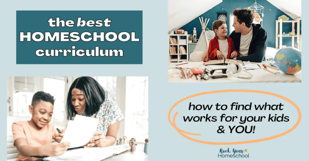 Discover how to find and enjoy the best homeschool curriculum  for your family. Get tips and recommendations from a mom who has been homeschooling 5 boys for over 11 years.
