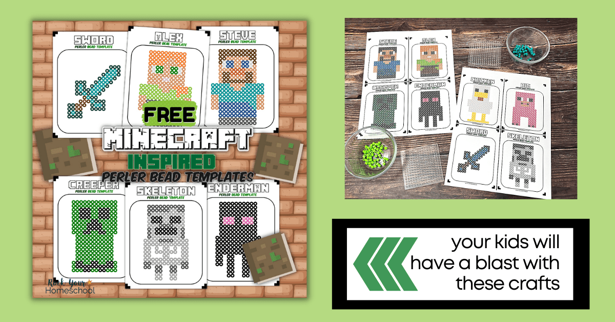 Minecraft Perler Bead Patterns: How To Enjoy These Crafts (8 Free)