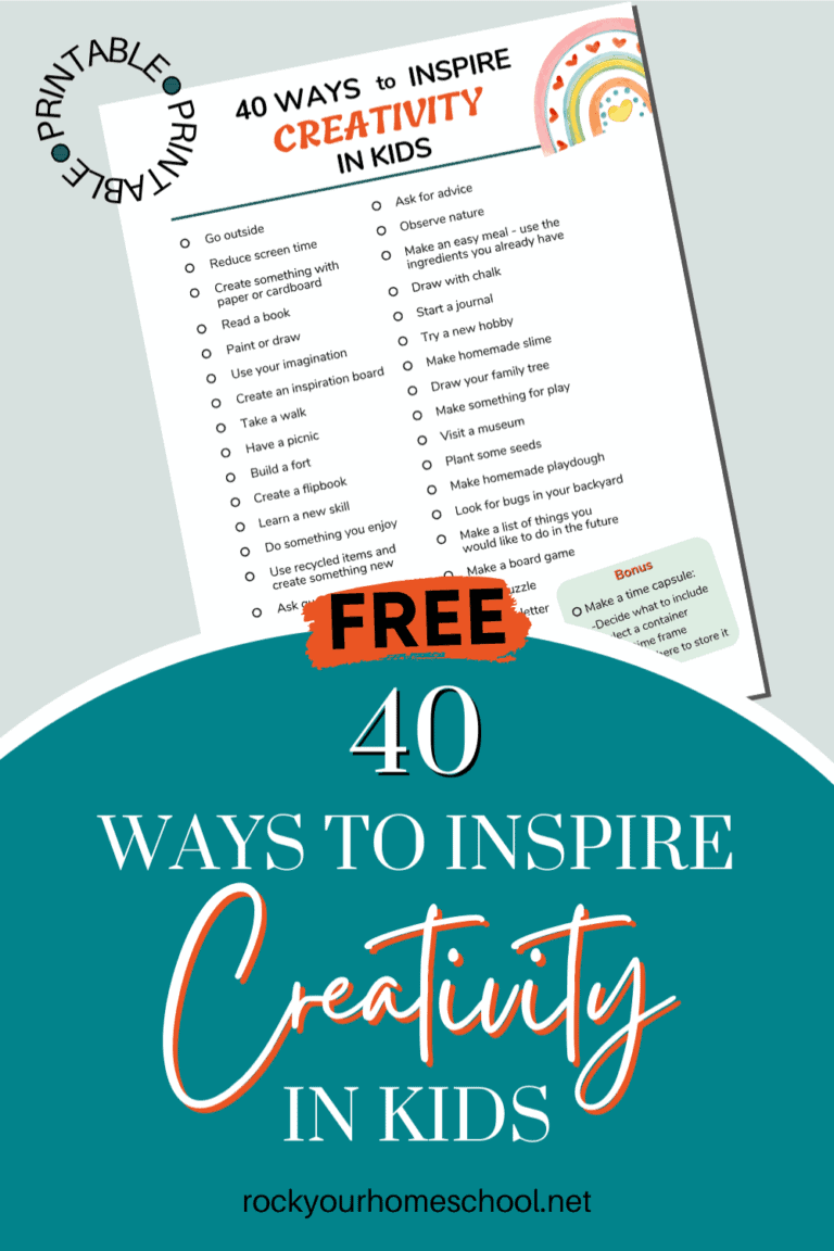 Inspire Creativity in Kids: 40+ Fun Ways - Rock Your Homeschool