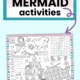 Free printable mermaid activities placemat.