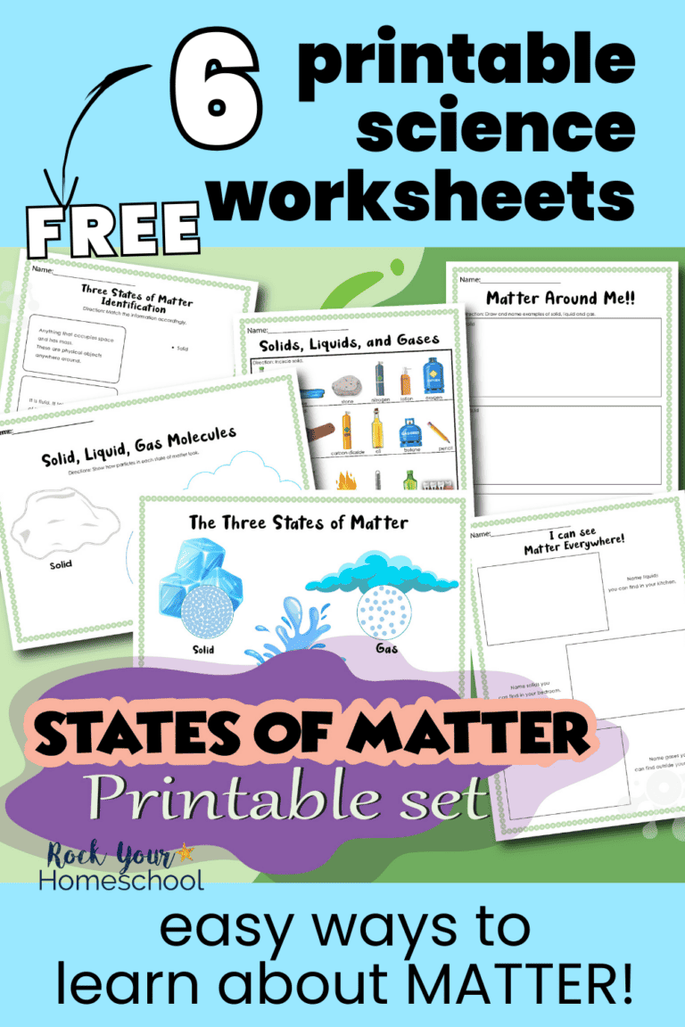 6 free printable of states of matter worksheets.