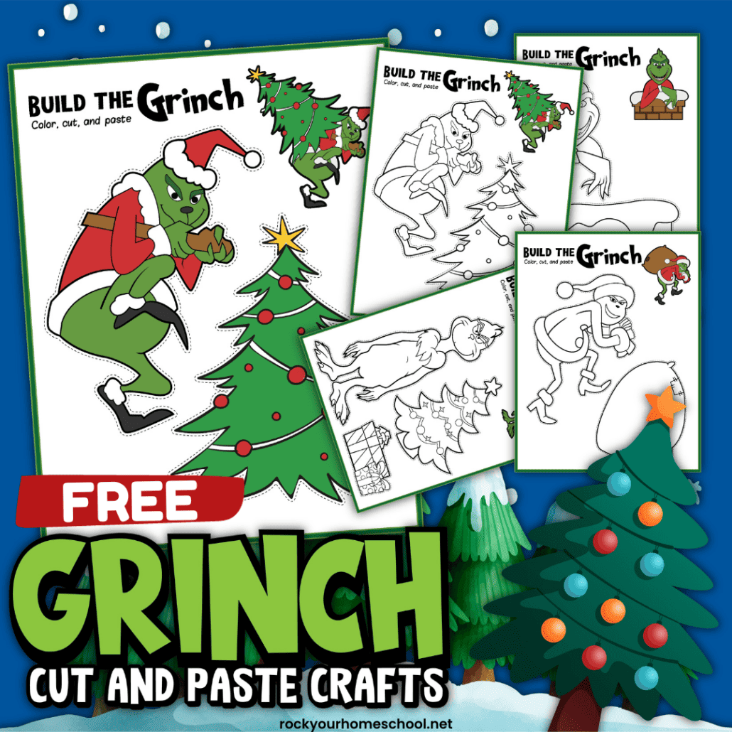 Grinch Christmas Crafts: Fun & Easy Activities (16 Free) - Rock Your ...
