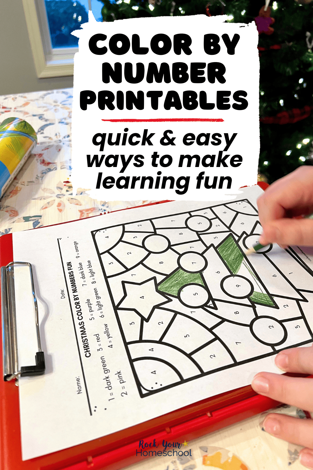 Color by Number Printables: Easy Ways to Make Learning Fun