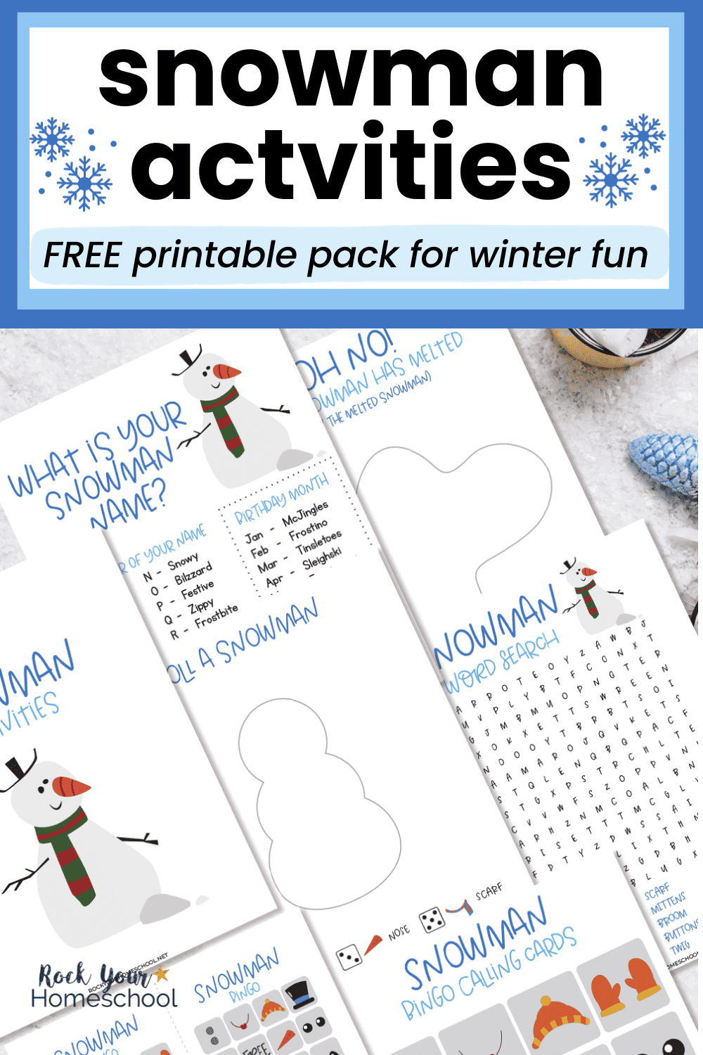 Snowman Activities for Kids: 5 Easy Ways to Have Fun (Free)