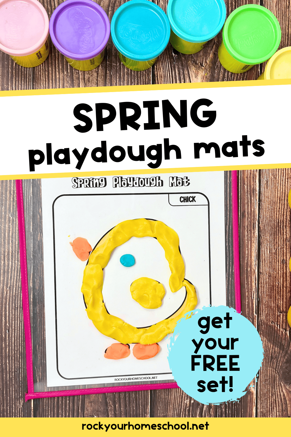 Spring Playdough Mats: Simple Seasonal Fun for Kids (Free)