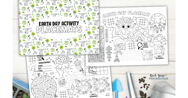 Earth Day Worksheets with Fun Activities for Kids (2 Free)- Rock Your ...