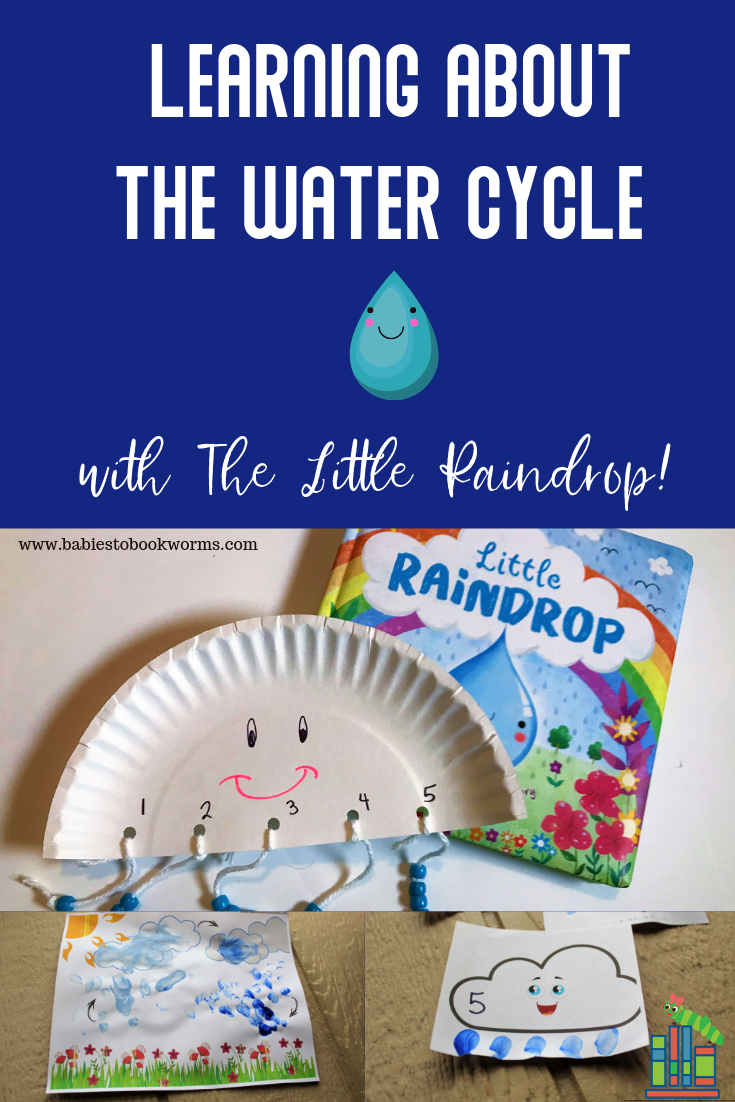 Examples of water cycle activities based on the book the Little Raindrop.