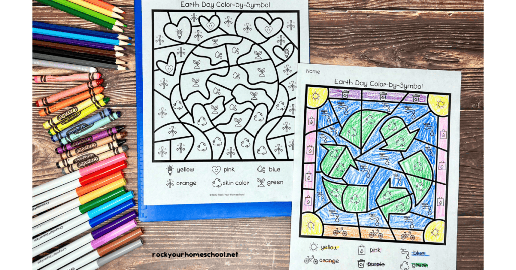 Free Coloring Activities for a Fun Earth Day with Kids