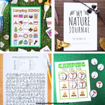 16 Free Camping Printables for Kids with Easy And Fun Activities- Rock ...