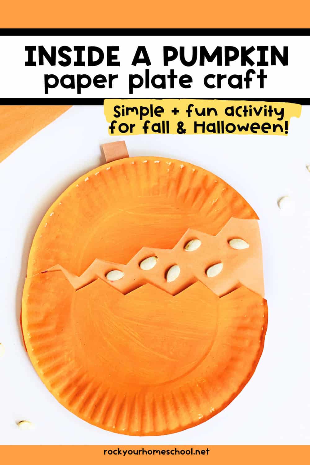 Inside A Pumpkin Craft: How To Make and Enjoy - Rock Your Homeschool