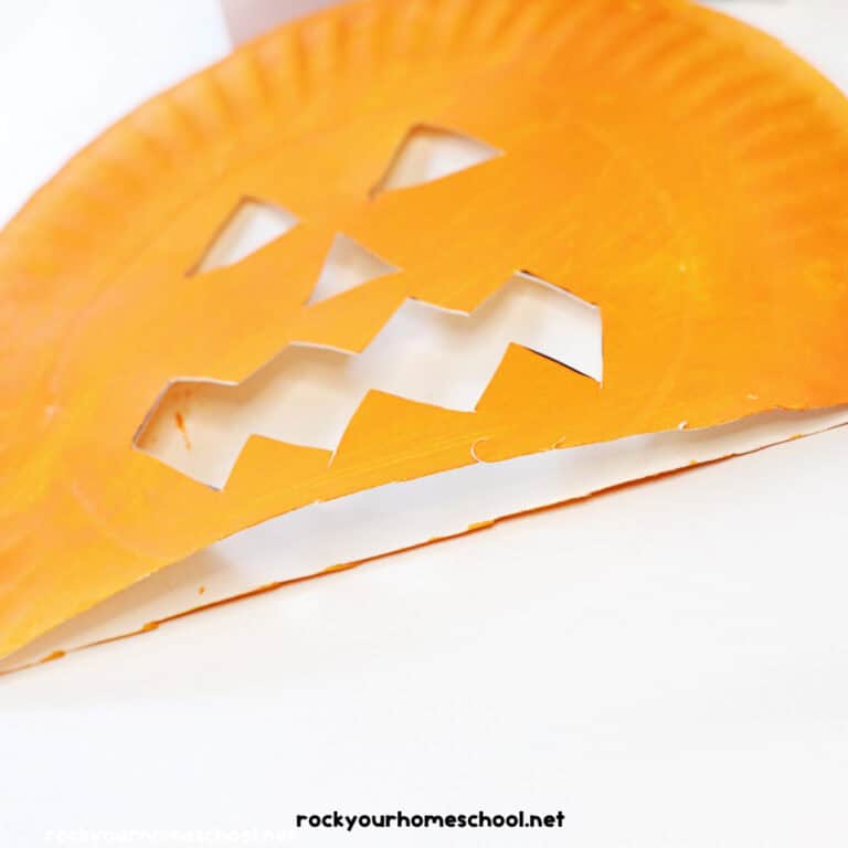 Jack O Lantern Paper Plate Craft: How to Make for Halloween Fun - Rock ...