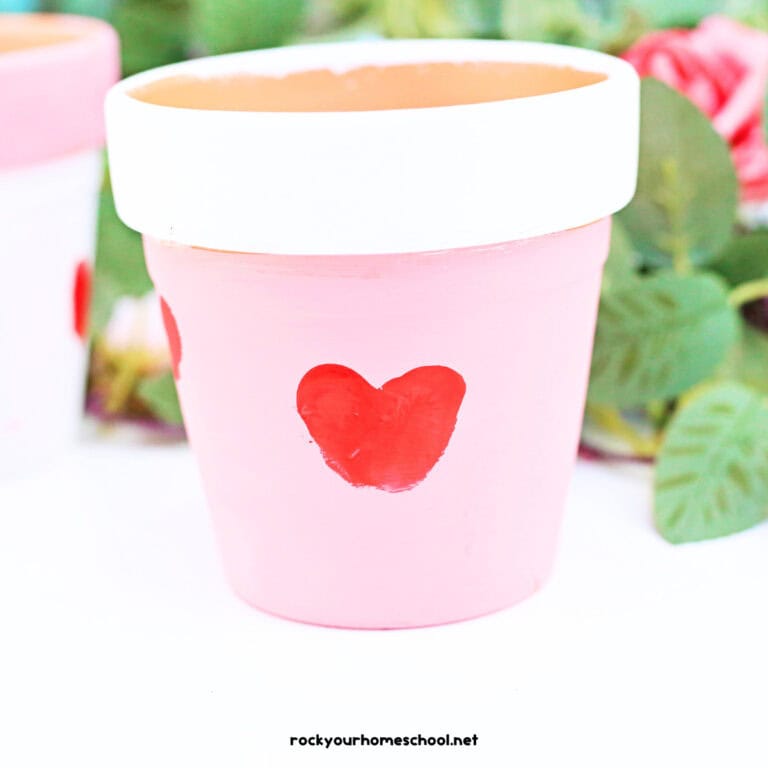 Thumbprint Heart Craft: How To Make This Cute Clay Pot