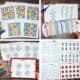 Four examples of Fun Addition Activities Pack including Addition Color by Sums, Addition Tables Foldable Activity, Addition Wheels, and Caterpillar and Ladybug Addition Activities.