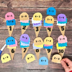 Ice Cream Addition Activities: How to Use for Math Fun (Free)- Rock ...