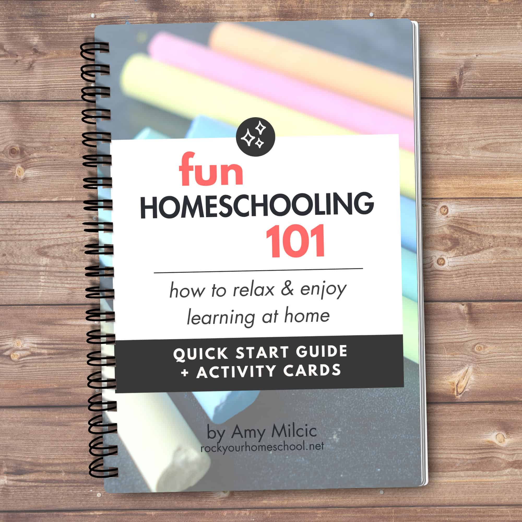 Example of Fun Homeschooling 101 quick start guide.