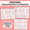 Preschool Homeschool Fun in a Flash Kit - Image 2