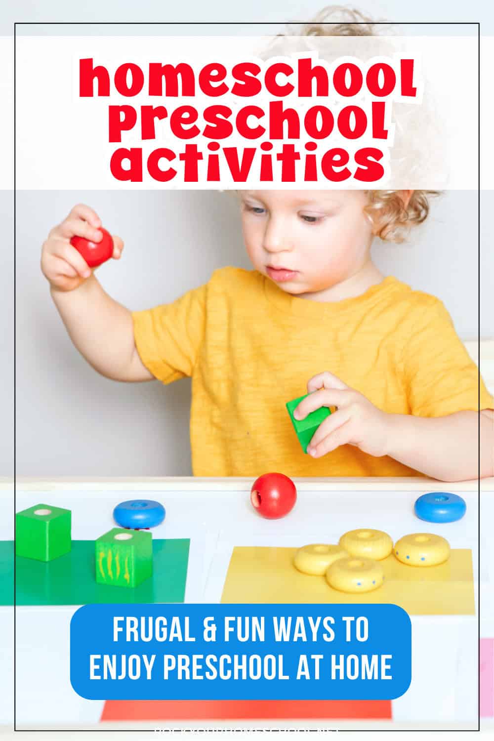 Homeschool Preschool Activities: Easy Ways to Make It Fun - Rock Your
