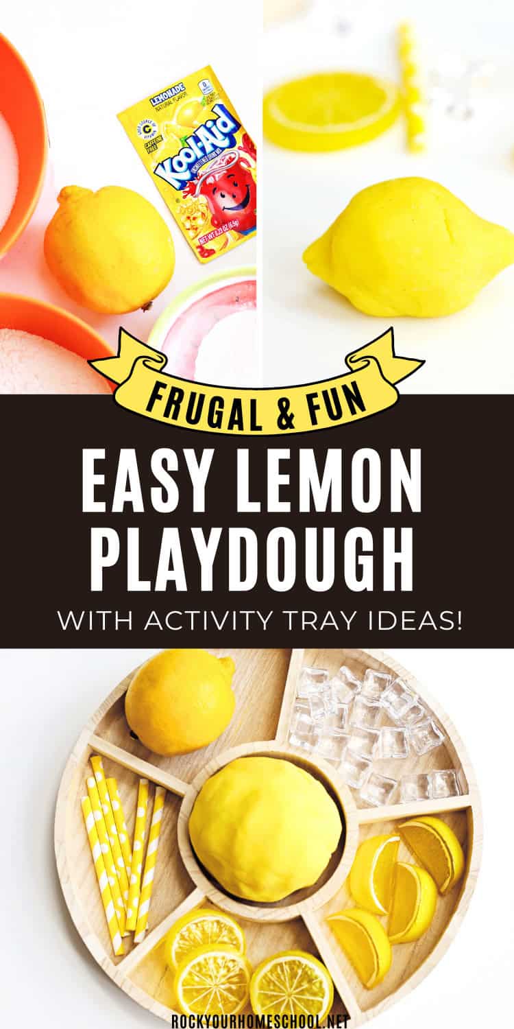 Lemon Playdough Recipe: How To Make And Ideas To Enjoy- Rock Your ...
