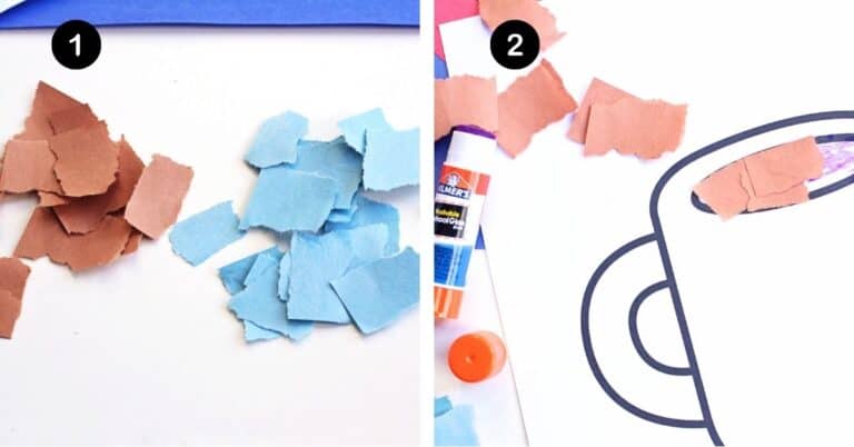Hot Cocoa Craft for Kids with Free Mug Templates- Rock Your Homeschool