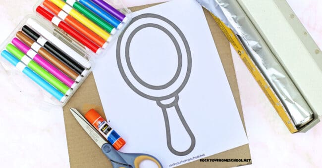 Selfless Craft Self-Esteem Craft for Kids (Free Template)- Rock Your Homeschool
