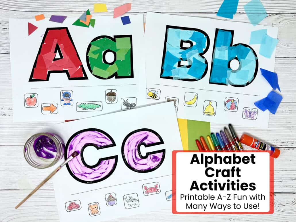 Letter Preschool Activities At Home: How To Use For Alphabet Fun - Rock ...