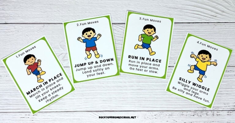 Move Forward Activity Movement Activities for Kids: Ideas for Brain Breaks & More (Free ...