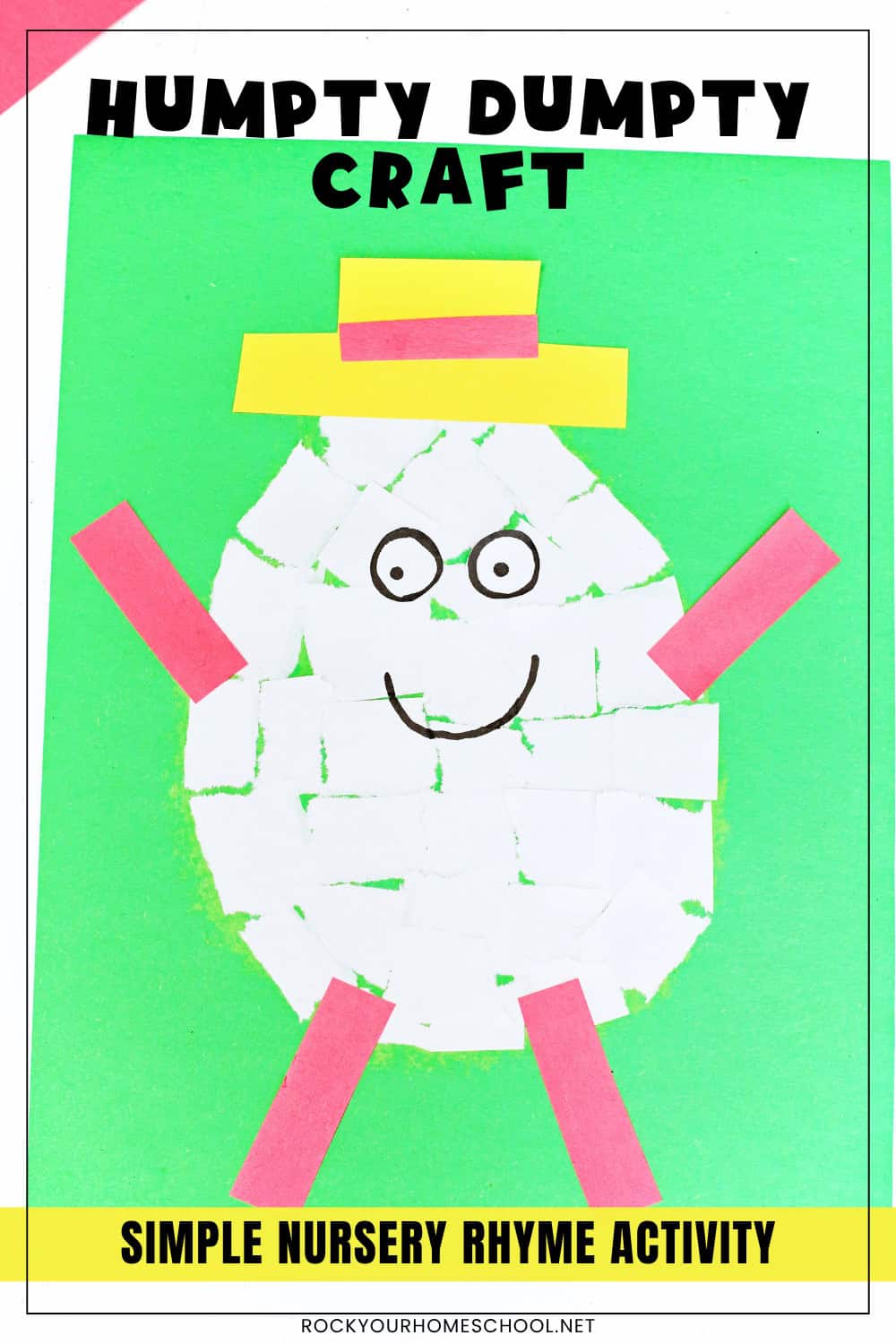 Simple Humpty Dumpty Craft for Fun with Nursery Rhymes - Rock Your ...