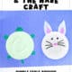 Blue construction paper, cupcake liners, markers, glue stick, and scissors plus examples of this cute fable craft featuring The Tortoise and The Hare for kids.